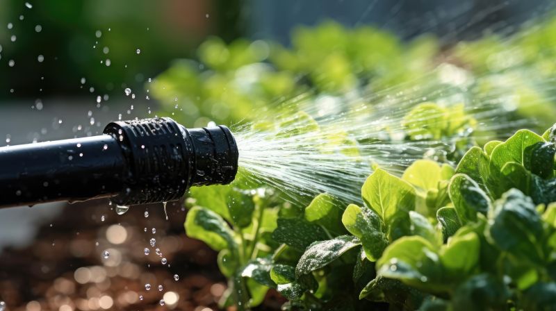Irrigation System Close-up